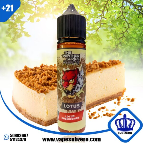 بينك بانثر ليمون 60 ملي Pink Panther Lotus Cheesecake 60 ml