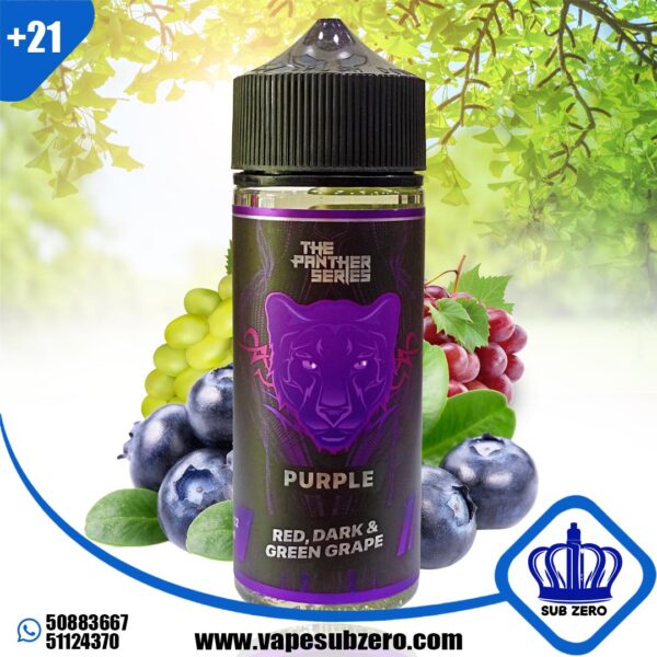 بينك بانثر بينك بربل 60 ملي 3 نيكوتين Pink Panther Pink Purple 120 ml 3 Nicotine