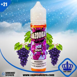 بازوكا عنب ايس 60 ملي Bazooka Grape Ice 60 ml