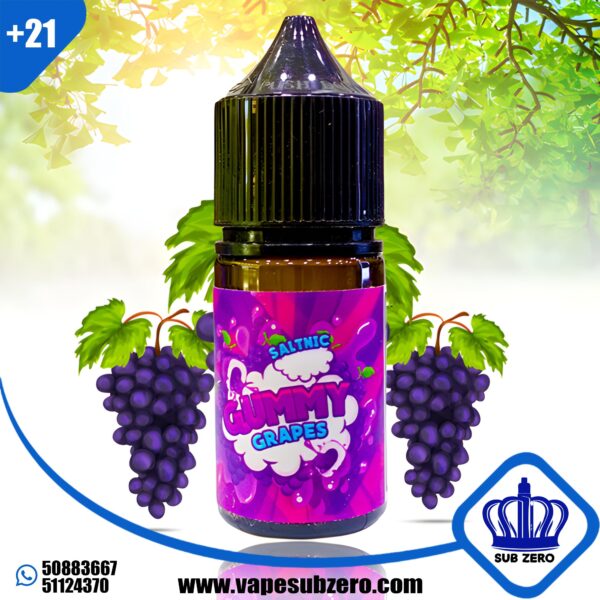 قمي عنب سولت نيكوتين 30 ملي Gummy Grape Salt Nicotine 30 ml