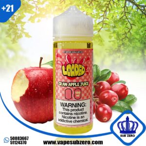 لوديد كران تفاح جوسي 120 مل 3 نيكوتين Loded Cran Apple Juice 120 ml 3 Nicotine