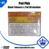 بودات فيكس توباكو بلاك 1.7 مل 50 نيكوتين Pod Phix Black Tobacco 1.7 ml 50 Nicotine