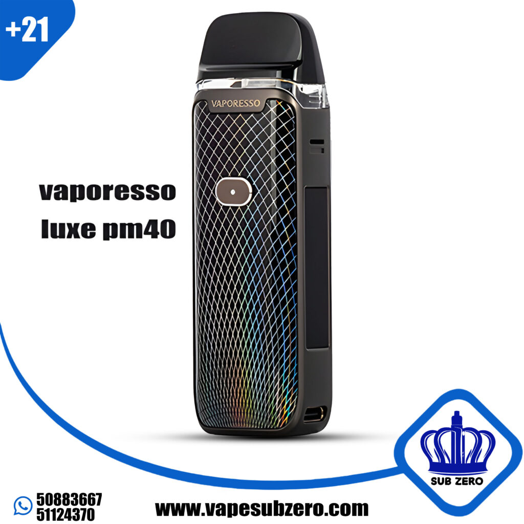 vaporesso luxe pm40 pod kit VAPORESSO XROS 0.4OHM 3ML CORTEX 2.0 PODS [CRC] – eCloudz main image 1