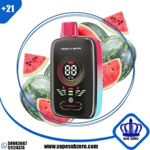 تسلا بار رقى ايس 25000 سحبه Tesla bar 25000 PUFFS WATERMELON ICE