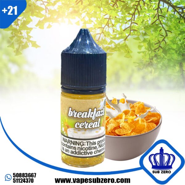 جي دي اي بريك فاست سريل 30 ملى jdi breakfast cereal 30ml salt