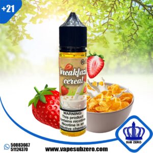 جي دي اي بريك فاست ستروبرى 3 نيكوتين jdi breakfast cereal strawberry 60ml 3mg