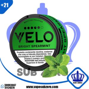 فيلو نيكوتين نعناع 20 نيكوتين velo bright spearmint nicotine