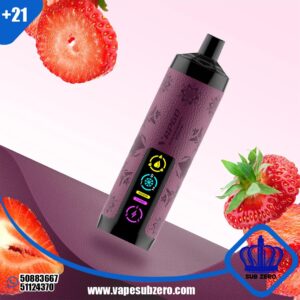 شيشة فابجو بار ستروبرى كيوى ووترميلون 30k سحبه vapgo bar Strawberry Punch 30000 PUFFS