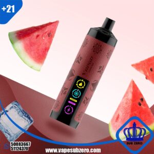 سحبه شيشة فابجو بار ووترميلون ايس 30k سحبه vapgo bar shisha LUSH ICE 30k PUFFS