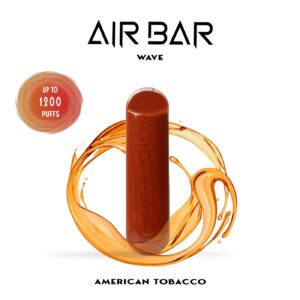 AIR BAR WAVE AMERICAN TOBACCO 1200 PUFFS 45MG