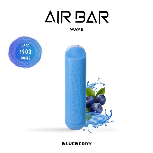 AIR BAR WAVE BLUEBERRY 1200 PUFFS 45MG