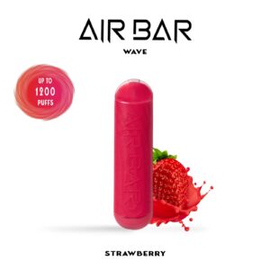 AIR BAR WAVE STRAWBERRY 1200 PUFFS 20MG