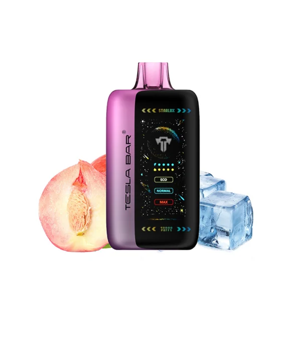 TESAL BAR  XT 40000 PUFFS JUICY PEACH ICE 20MG