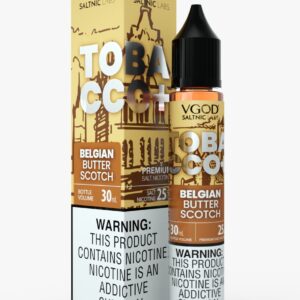VGOD SALTNIC TOBACCO PLUS BELGIAN BUTTER SCOTCH 30ML 25MG