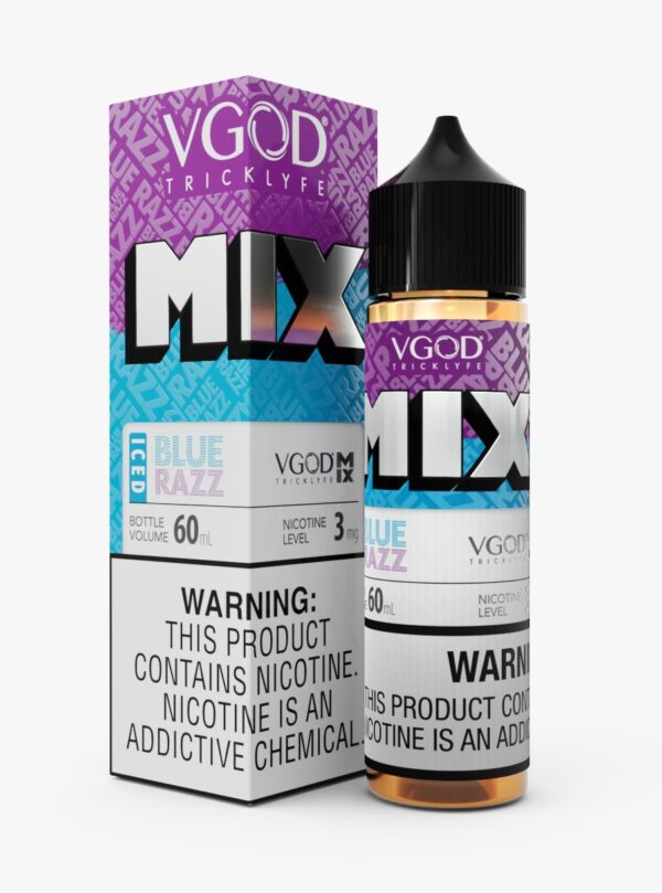 vgod mix blue razz ice 60ml 3mg