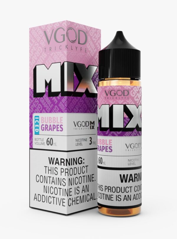 vgod mix bubble grapes ice 60ml 3mg