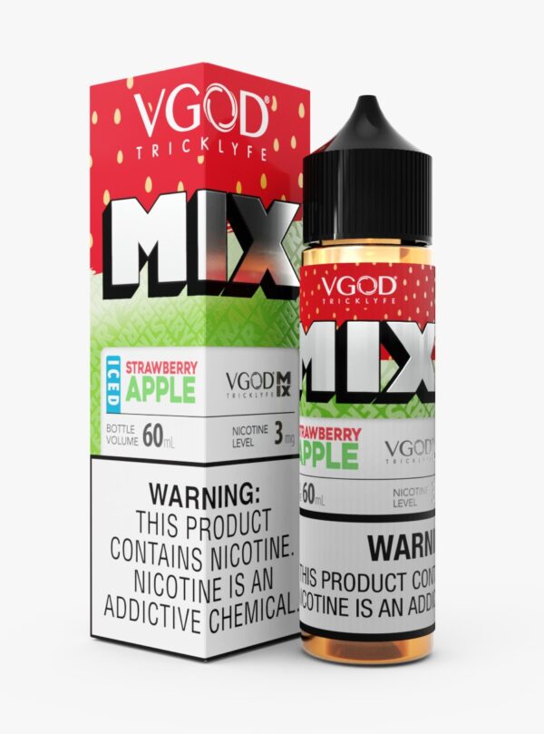 vgod mix strawberry apple ice 60ml 6mg