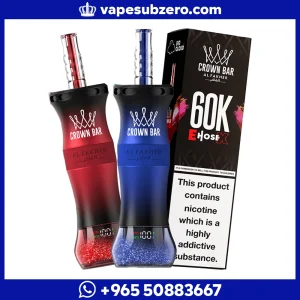 جهاز الفاخر E-Hose X سحبات جاهزة 60000 مع شاشة رقمية وتحكم بالسحب