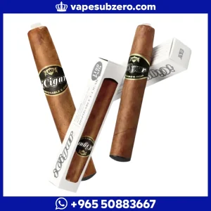 جهاز آي سيجار سحبات جاهزة بنكهة تبغ هافانا وتصميم سيجار كلاسيكي