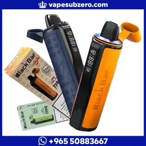 جهاز بلاك بار شيشة 25000 سحبة بشاشة LCD وتحكم بتدفق الهواء