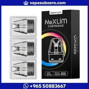 بودات OXVA NeXlim مع كويل Mesh ومقاومات 0.6Ω و0.8Ω و1.2Ω