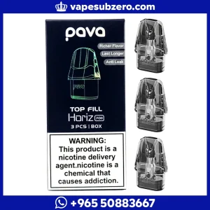 بودات بافا هوريز بسعة 2 مل نكهة وكويل مدمج