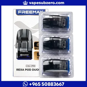 بودات فري ماكس ريكسا بسعة 2 مل نكهة مع كويل Mesh ومقاومات متعددة