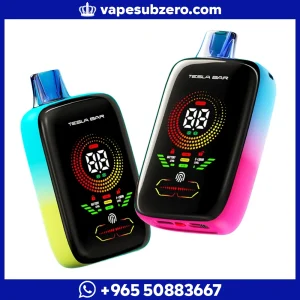 جهاز تسلا بار XT-25000 سحبة بشاشة لمس كبيرة وكويل مزدوج Dual Mesh - فيب الكويت.