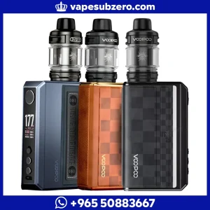 جهاز فيب دراق 5 بقوة 177 واط مع تانك UFORCE-X وكويلات PnP X - VOOPOO Drag 5 Kit.