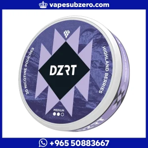 دزرت هايلاند بيريز نكهة توت وفواكه صيفية - Dzrt Highland Berries أقراص نيكوتين 6mg 10mg.