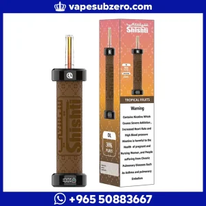 جهاز شيشتي 30K تروبيكال فروت بسحبة شيشة ونكهة استوائية