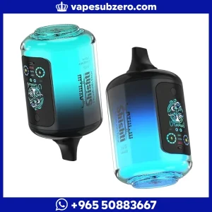 جهاز فيب شيشتي هوكا بار 120 ألف سحبة Shishti Hookah Bar، شيشة إلكترونية ببطارية 2000 ملي أمبير وشاشة رقمية.