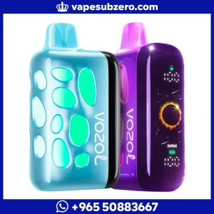 جهاز فوزول ريف 40000 سحبة بجهاز فيب ملون مع شاشة عرض لمستوى النكهة والبطارية