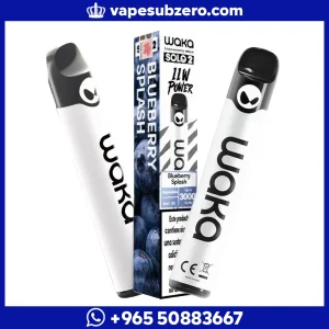 جهاز واكا 3000 سحبات جاهزة بتصميم مدمج وبطارية داخلية 1000mAh