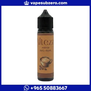عبوة نكهة التيزا ارابيكا 60 مل بتركيز 3 ملجم