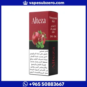 عبوة نكهة التيزا رمان نعناع سولت 30 مل بتركيز 25 ملجم