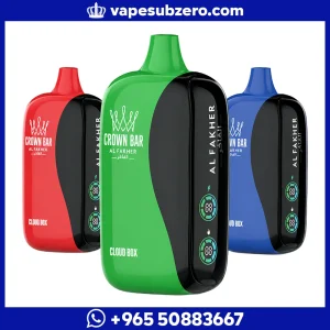 سحبة الفاخر 32000 Crown Bar Cloud Box قابلة للشحن Type-C