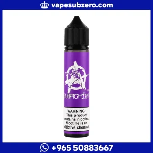 اناركست جريب بابل جم Purple by Anarchist نكهة فيب 60 مل نيكوتين 3mg