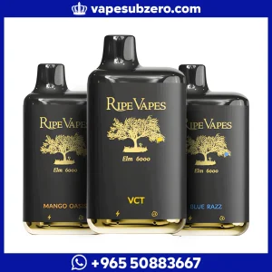 رايب فيب 6000 سحبة الكويت متجر فيب صب زيرو Ripe Vapes.