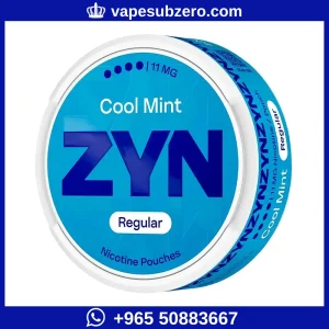 أكياس زين النيكوتين كول مينت 11 نيكوتين ZYN Cool Mint X-Strong 11 mg